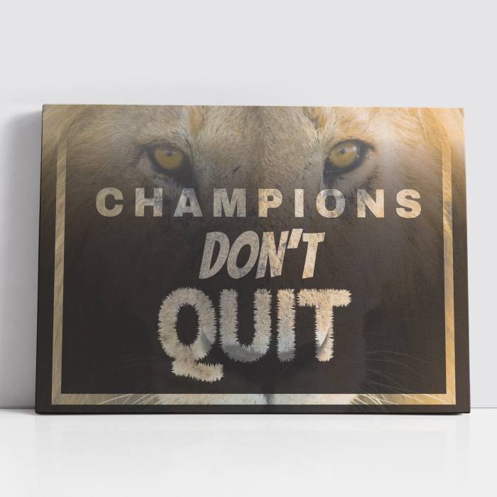 Tablou canvas personalizat - Champions 