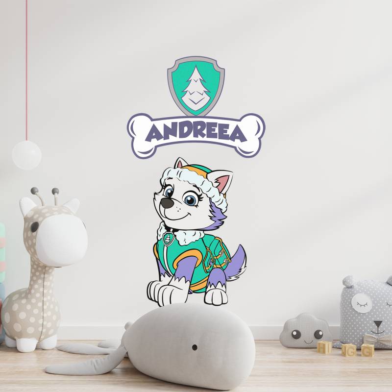 Sticker de perete Patrula Catelusilor Everest