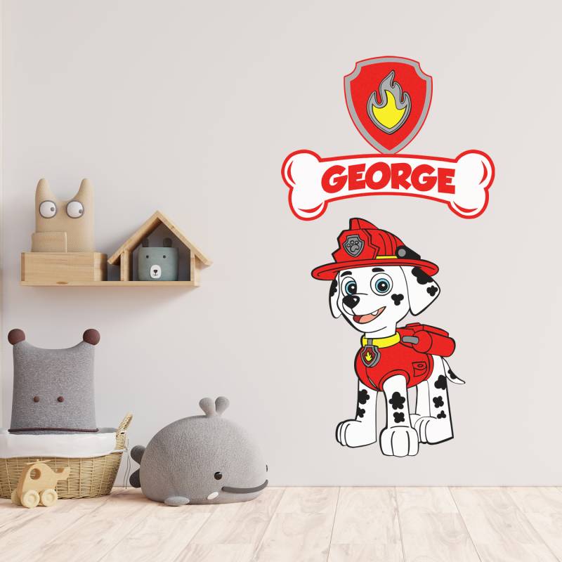 Sticker de perete pentru camera copilului Marshall