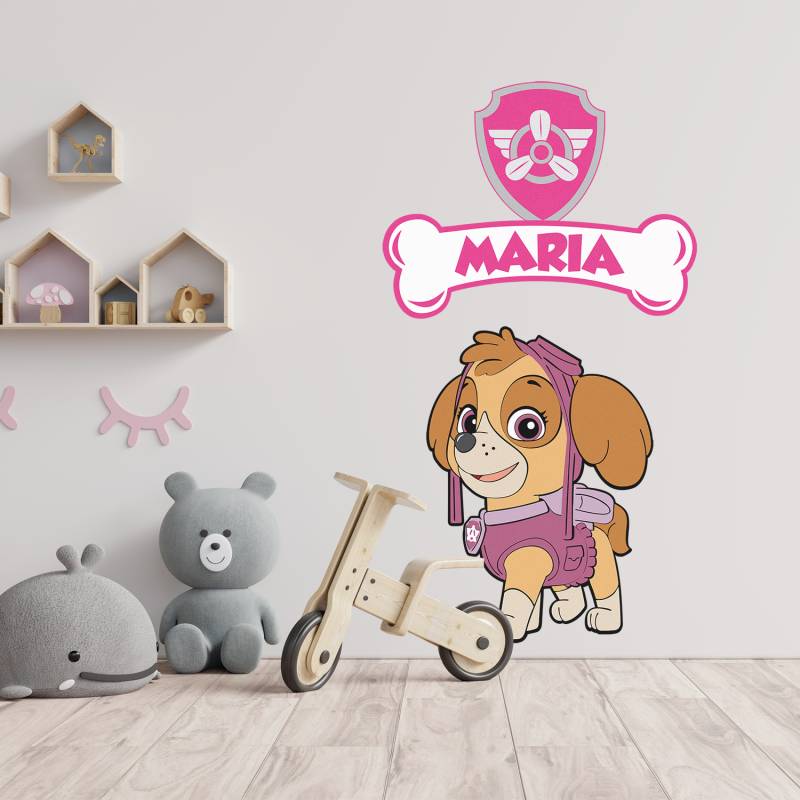 Sticker de perete Patrula Catelusilor Skye