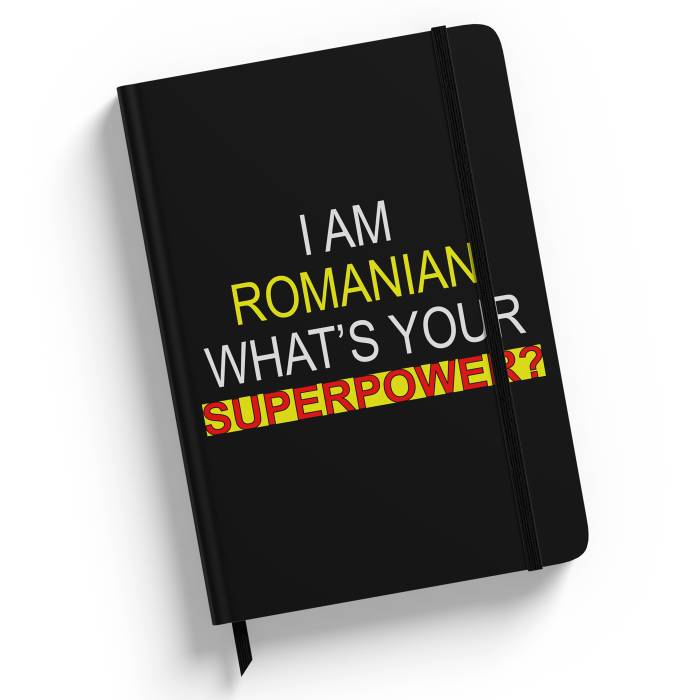 Notebook personalizat SuperPower