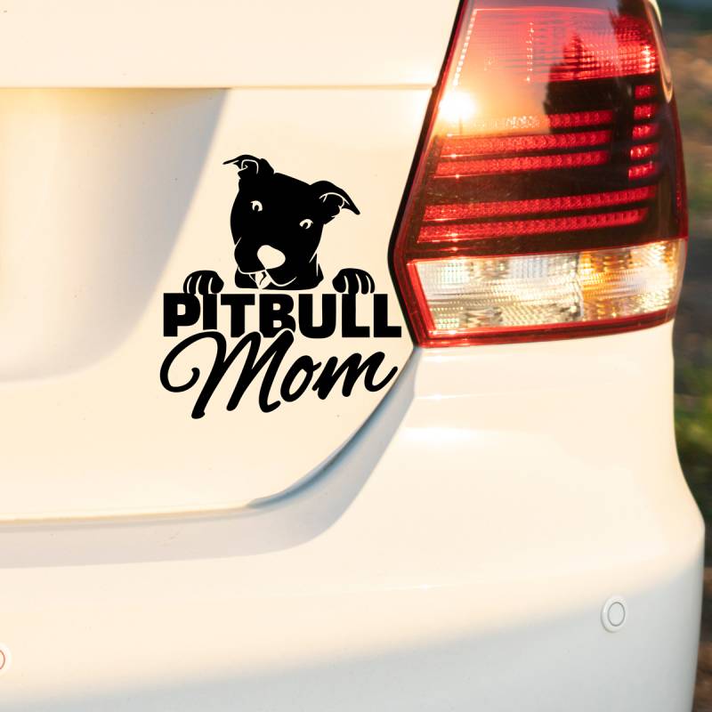 Sticker Pitbull Mom