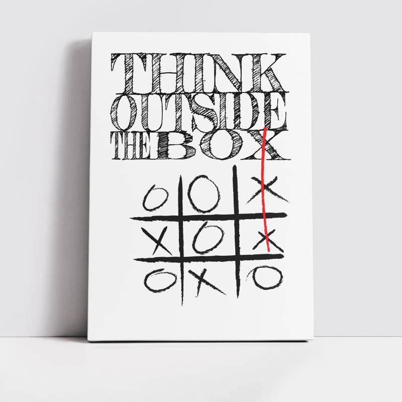 Tablou Canvas Outside The Box