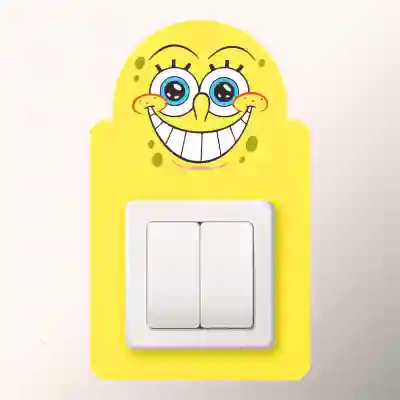 Sticker Intrerupator SpongeBob