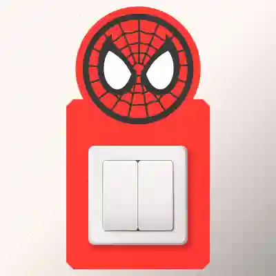 Sticker intrerupator Spiderman