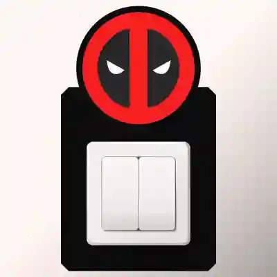 Sticker intrerupator DeadPool