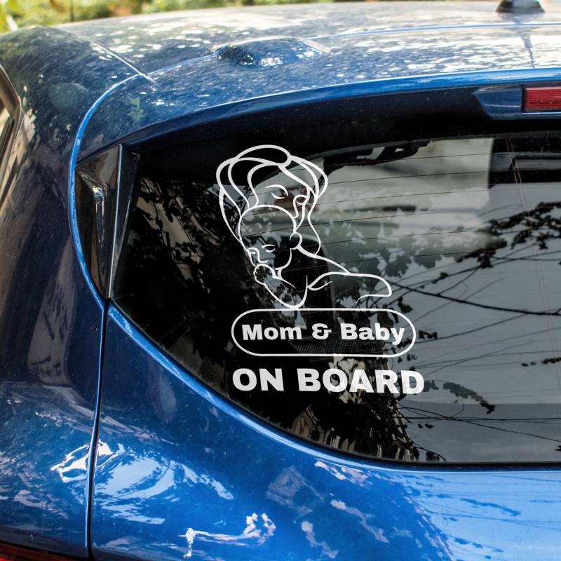 Sticker Mom Baby