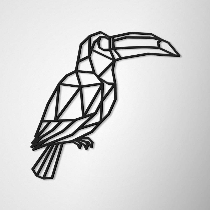 Decoratiune pentru perete Tucan