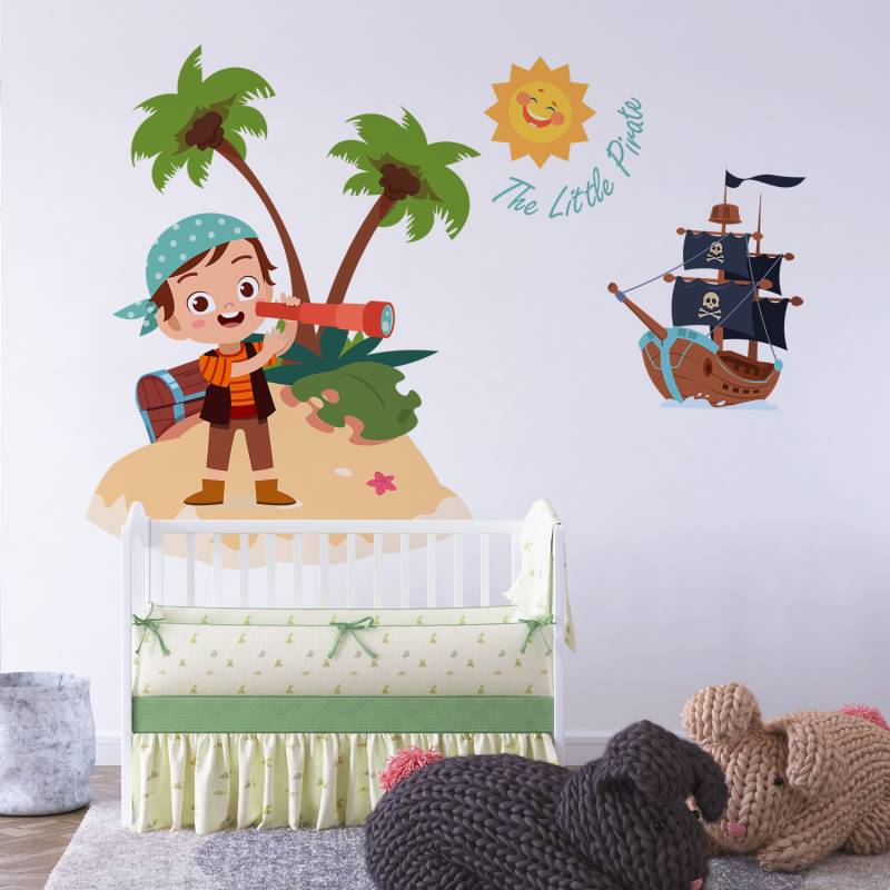 Sticker perete The little Pirate 