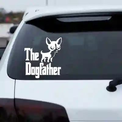 Sticker auto The Dog Father