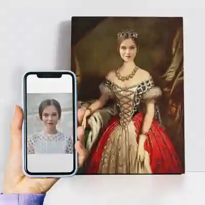 Tablou Royal personalizat pentru Femei