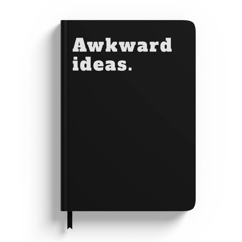 Notebook Personalizat Awkward Ideas