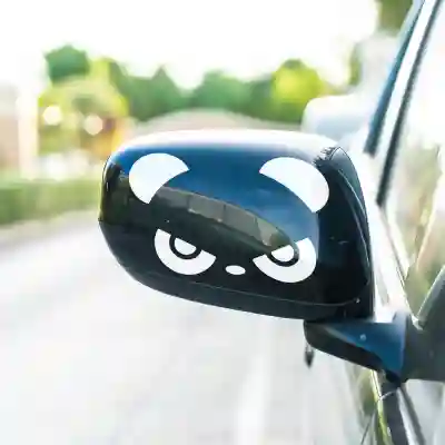 Sticker oglinda Panda 