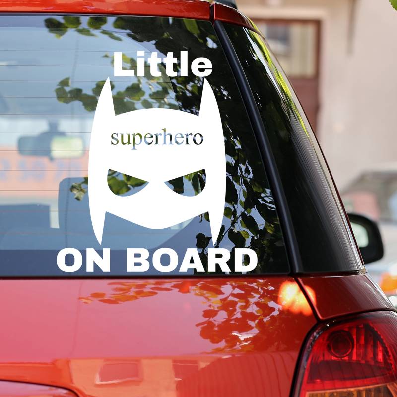 Sticker Little SuperHero 