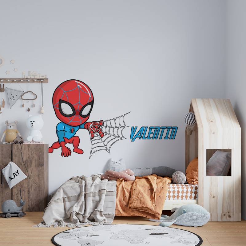 Sticker de perete camera copilului Spiderman