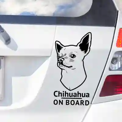 Autocolant personalizat Chihuahua