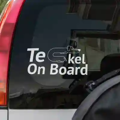 Sticker auto Teckel