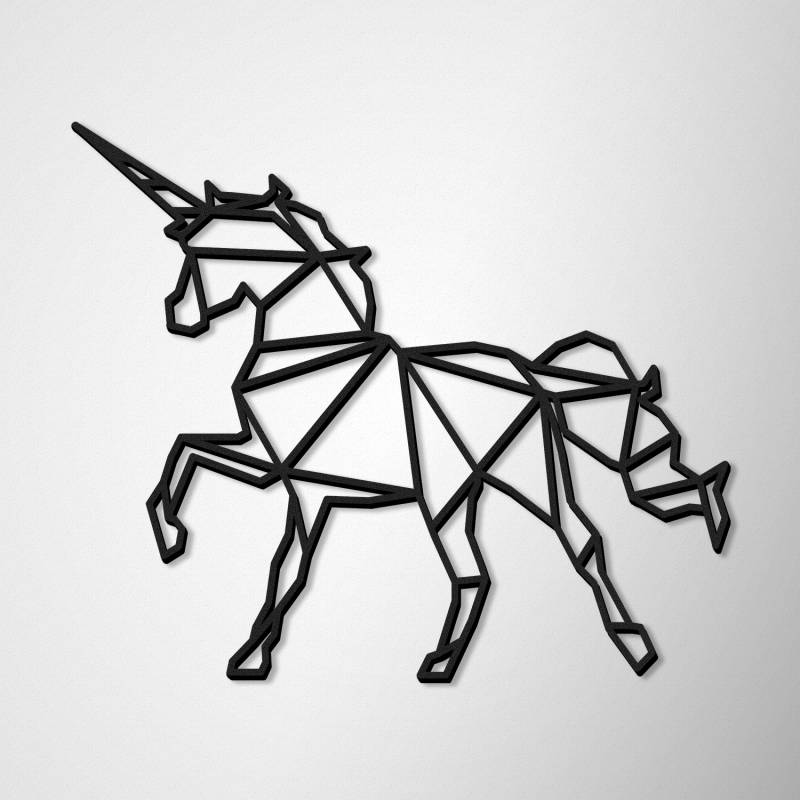 Decoratiune pentru perete Unicorn