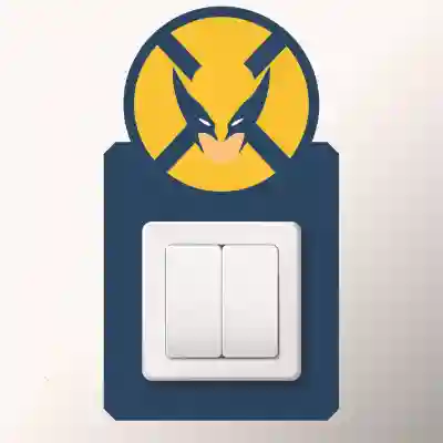 Sticker intrerupator Wolverine
