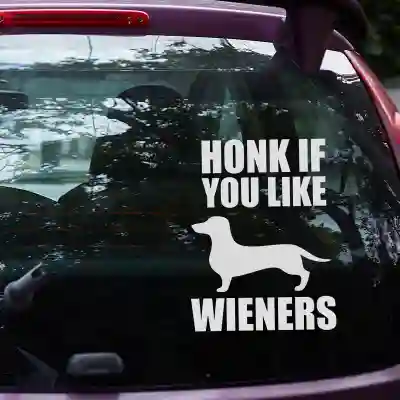 Sticker auto personalizat WIENERS