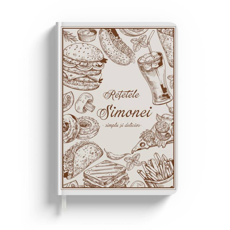 Carnetel retete culinare personalizat