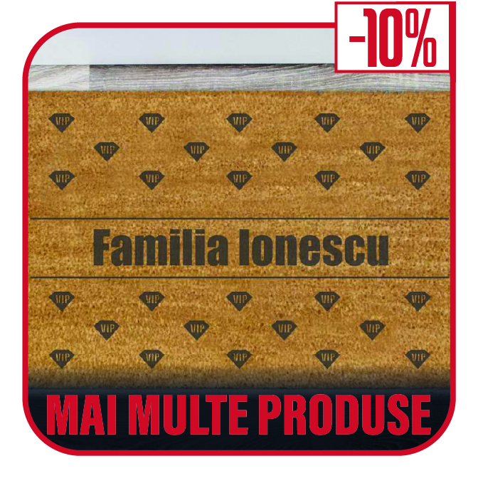 Covoras intrare personalizat