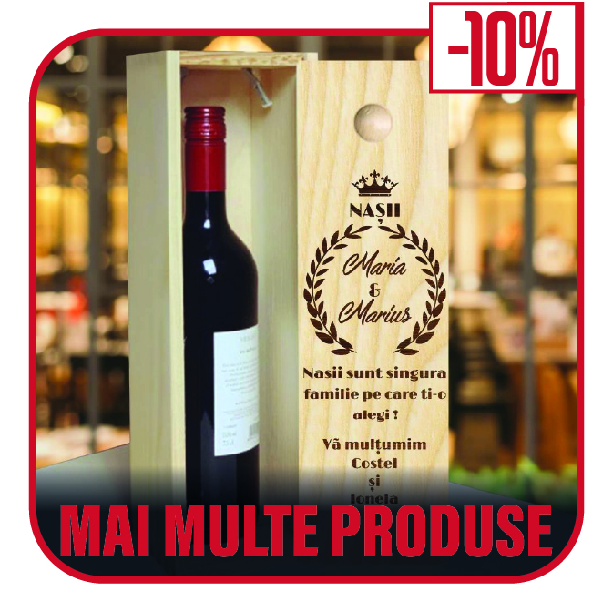Cutii de vin personalizate